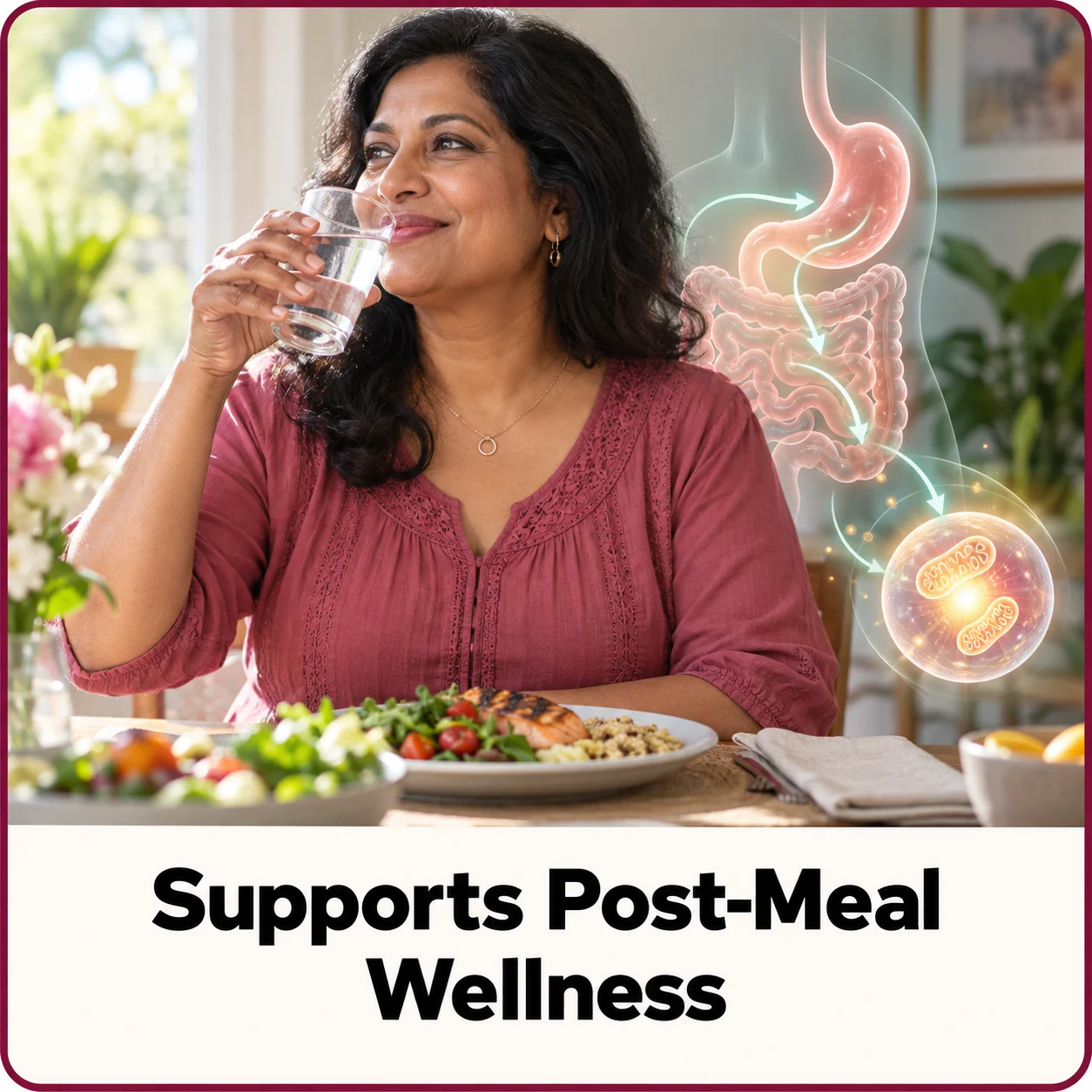 Alkatide supports post-meal wellness